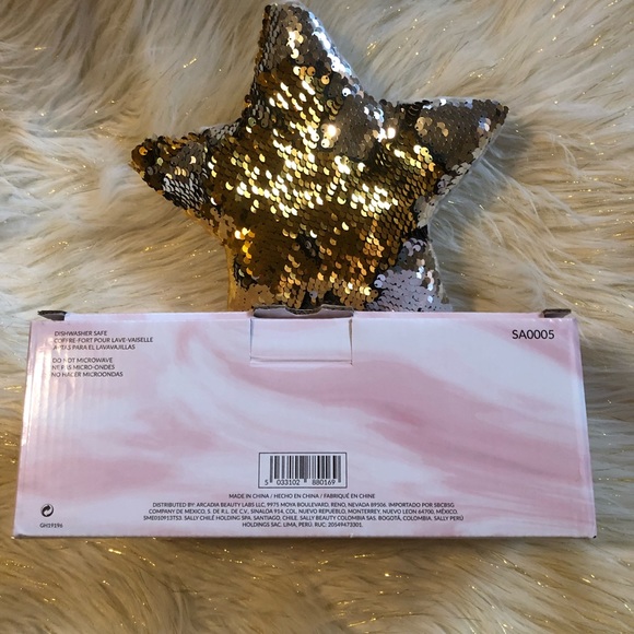 ☕️2 Piece Coffee Mug Set - Hello Gorgeous and Eyelashes Pink/White/Rose Gold ☕️ - Picture 2 of 5